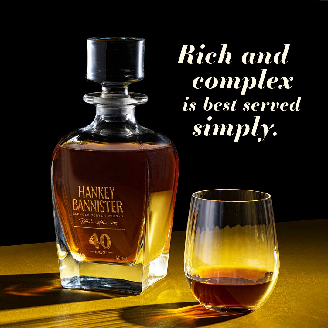 HankeyB1757's tweet photo. When so many years go into creating a spirit of such complexity, it’s best to keep it simple. Let the whisky do the talking.

However you party, please drink responsibly.
#Refreshed #Dram #Slainte https://t.co/dfXKBfv4Nr
