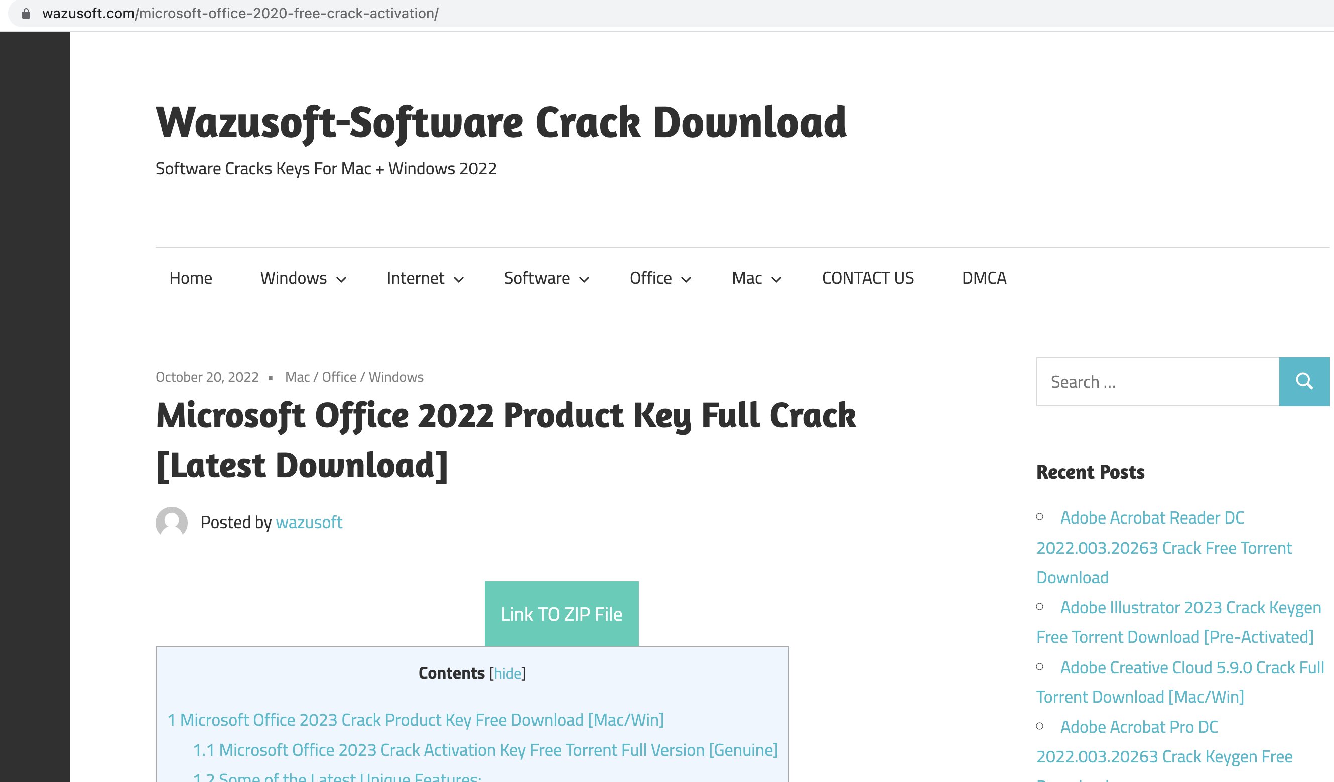 Ankit Anubhav On X: "Beware Of Wazusoft.]Com , This Crack Site.