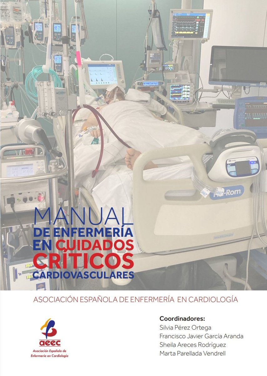 Andrea Chicano Corrales (@andreachicano) on Twitter photo 📖❤Recién salido del horno el primer "Manual de Enfermería en Cuidados Críticos Cardiovasculares" creado por la <a href="/AEEC_enfcardio/">Asociacion Española de Enfermeria en Cardiologia</a>
👇Accede gratis aquí: enfermeriaencardiologia.com/publicaciones/… 📖❤Recién salido del horno el primer "Manual de Enfermería en Cuidados Críticos Cardiovasculares" creado por la <a href="/AEEC_enfcardio/">Asociacion Española de Enfermeria en Cardiologia</a>
👇Accede gratis aquí: enfermeriaencardiologia.com/publicaciones/…
