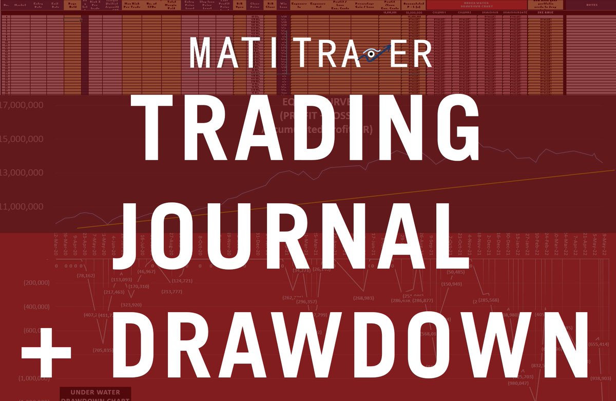 timonr's tweet image. I&apos;ve created a Trading journal + Drawdown formulas that I invented over the weekend to help fellow traders track their good and bad performance. Retweet if you want the link to download it free. 
#tradingtips #tradinglessons #tradingcalculator #stockmarket #forextool #JSE #ALSI
