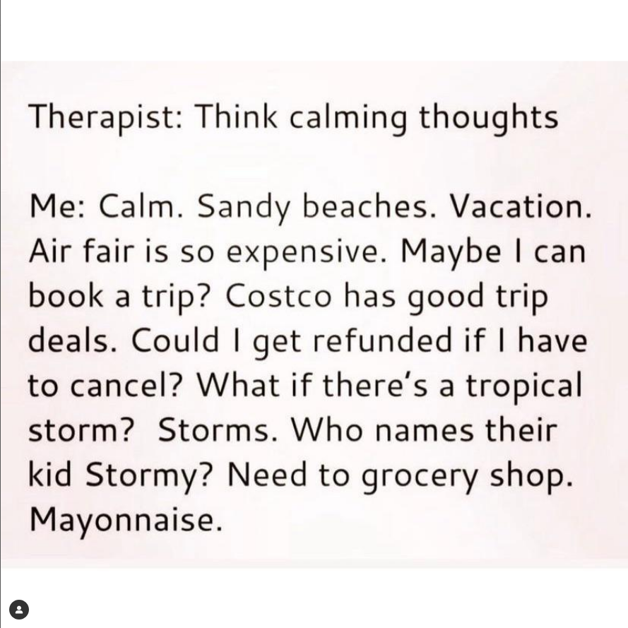 liltheos's tweet photo. This, but ALL the time.
#adhdtwitter #ADHD #women https://t.co/7ZQ1U1RmvA