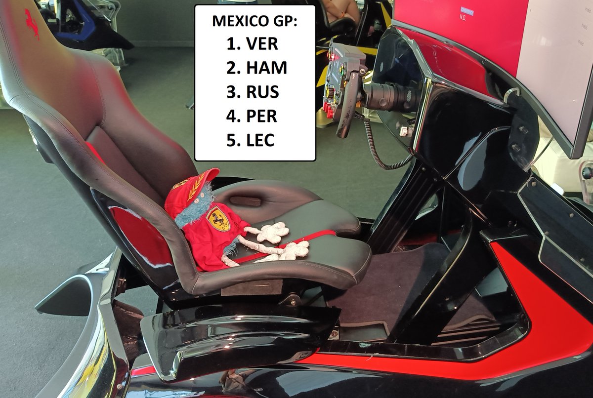 LeonFettel's tweet photo. Leon typuje dziś tak😎🇲🇽🌵
#MexicoGP   #Formula1 #F1
#ElevenF1
#ForzaFerrari #GoSeb #Seb5 #SV5
#LeonZkartką #LeonTypuje https://t.co/WA1h9wCXSw