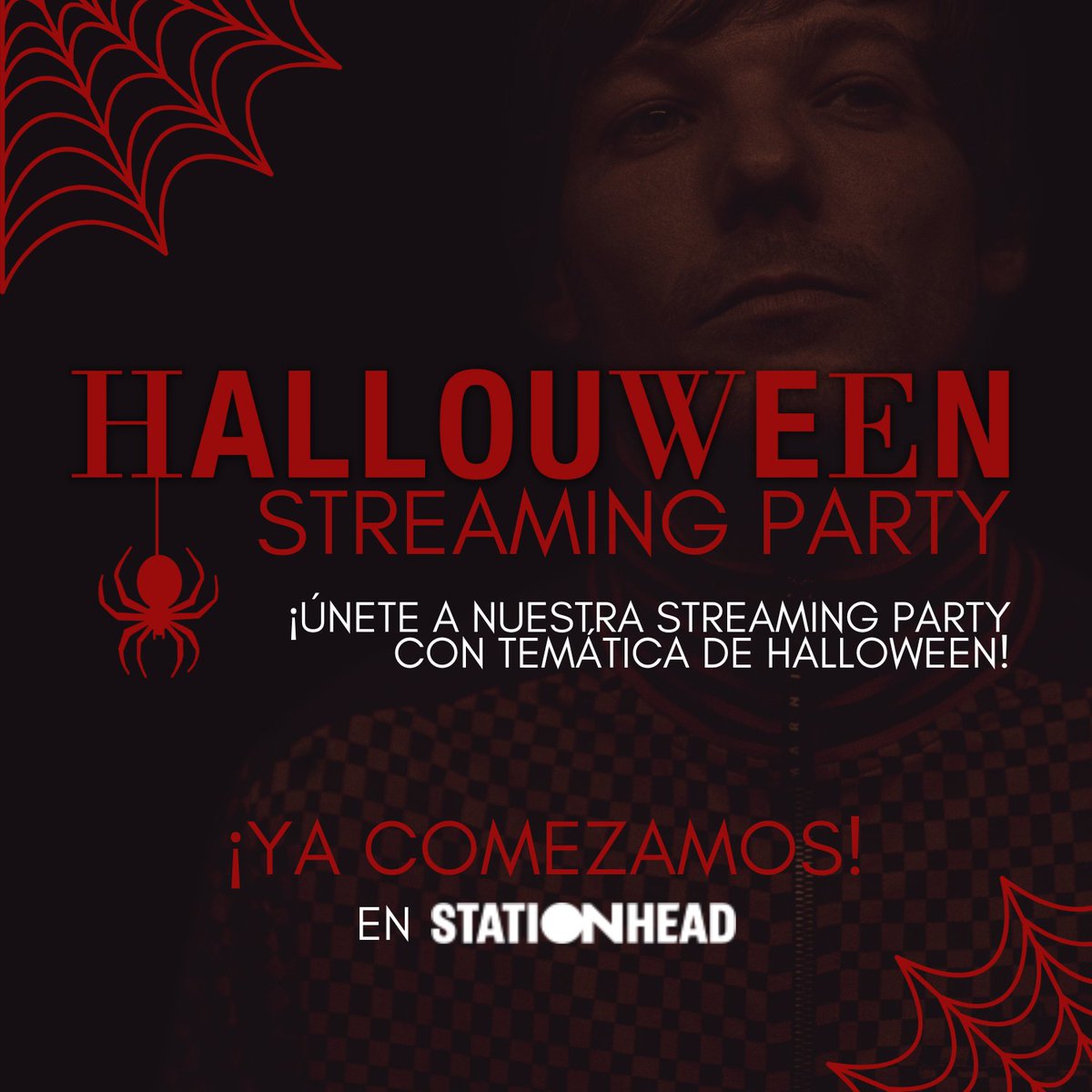 LT91Chile's tweet photo. 🚨 ¡Ya comenzamos con nuestra escalofriante #Hallouween listenting party en #SationHead!
- Únete y participar de ella usando los ht #Hallouween + #SationHead en twitter e Instagram!
¡Vamos a apoyar a Louis y descubrir nueva musica!
link: https://t.co/0S8m8LrdMf https://t.co/roMe1IPEPj