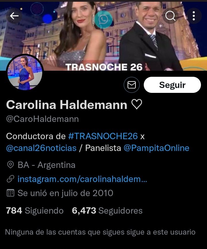 guaxmimi_wf's tweet photo. HOY PRESENTAMOS A Carolina Haldemanm alias la XENOFOBA, conductora de @canal26noticias y panelista de @PampitaOnline siendo periodista encima hace comentarios racistas en pleno 2022  estaria bueno que le enseñemos que esas cosas NO están bien. @LiryOnni @BTStreamArg @inadi https://t.co/ueaH4xrQAI