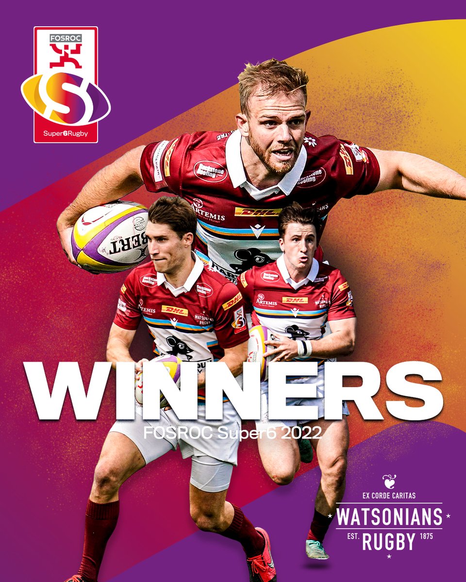 .<a href="/WATSONIANFC/">Watsonian FC</a> complete the 2022 #FOSROCSuper6 double 🏆🏆

Sprint Series ✅
Championship ✅