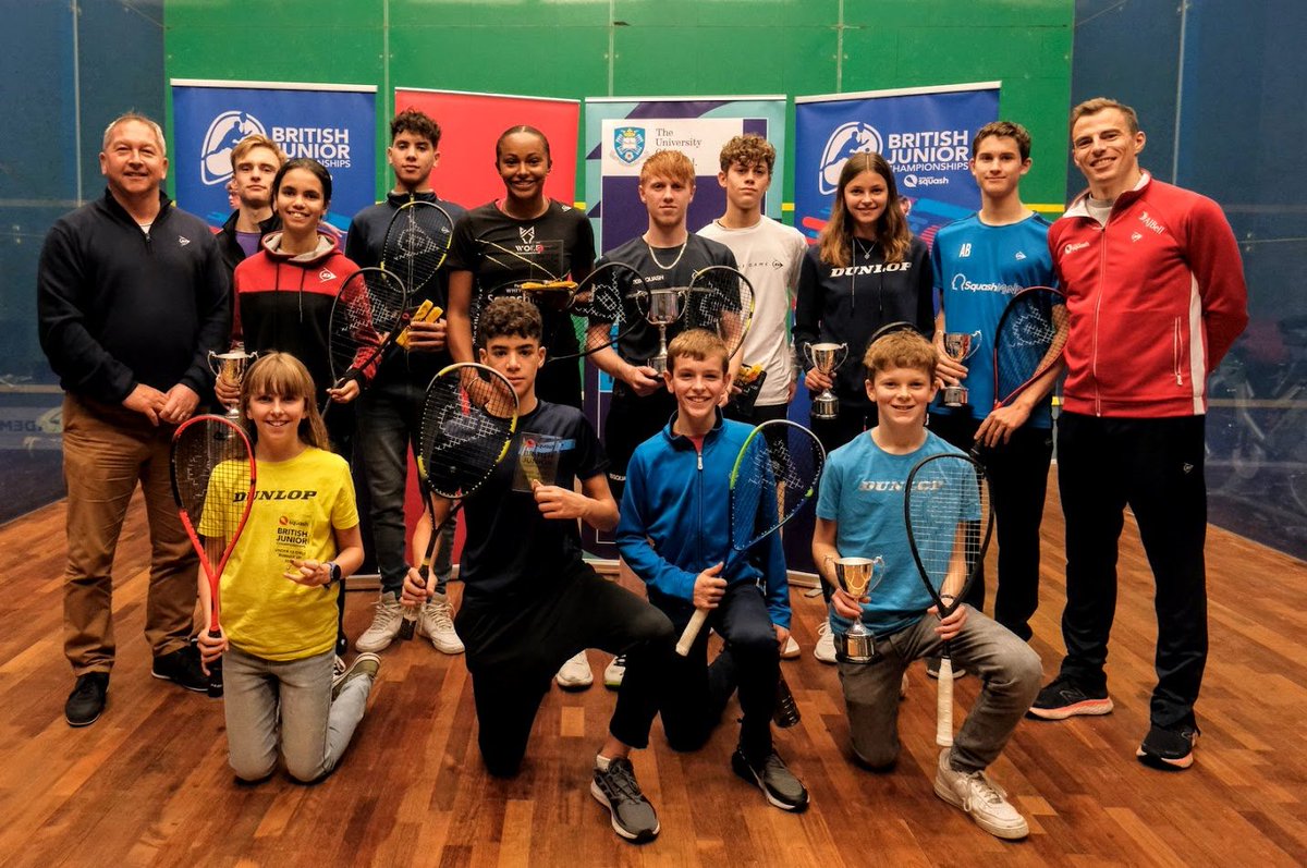 Congratulations to all the <a href="/DunlopSquash/">Dunlop Squash</a> players at the British Junior Championships !!

<a href="/nickmatthew/">Nick Matthew OBE</a>