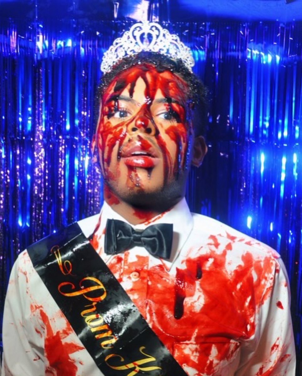 Xo_Taii's tweet photo. “They’re all gonna laugh at you CARRIE”👑🩸🔥 #Halloween #HalloweenEnds https://t.co/cG5BGngy5m