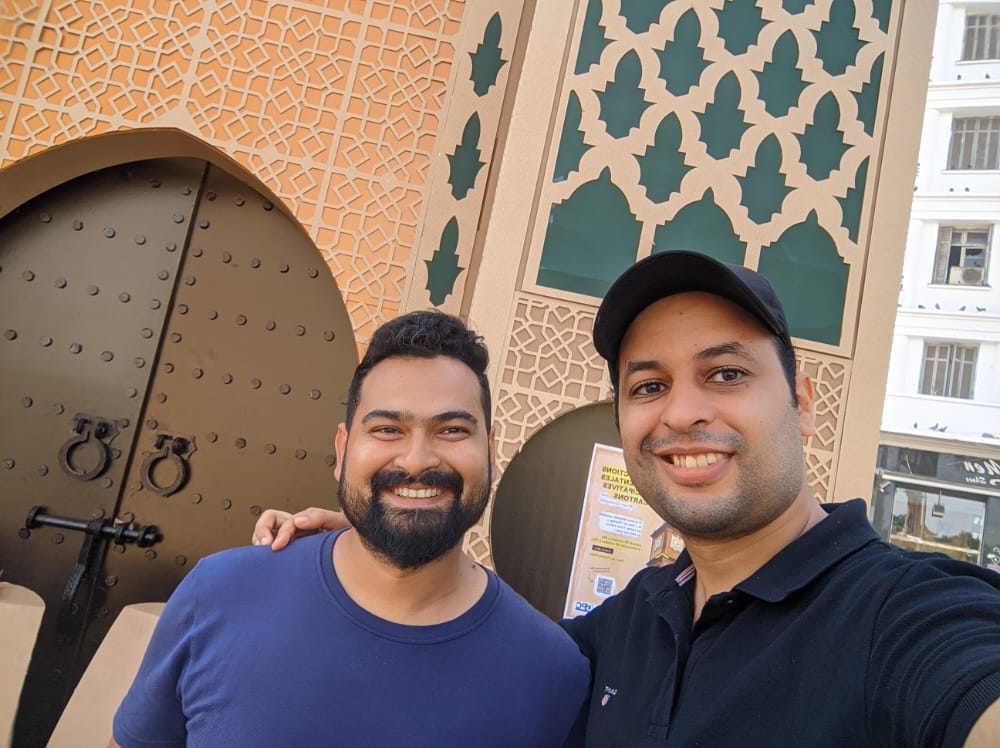 houssamsaoudy's tweet photo. With @Iam_mhamzas in #Casablanca #Morocco , one week after #NAD2022 @NAfricaDreamin https://t.co/nyTkFcyl8T