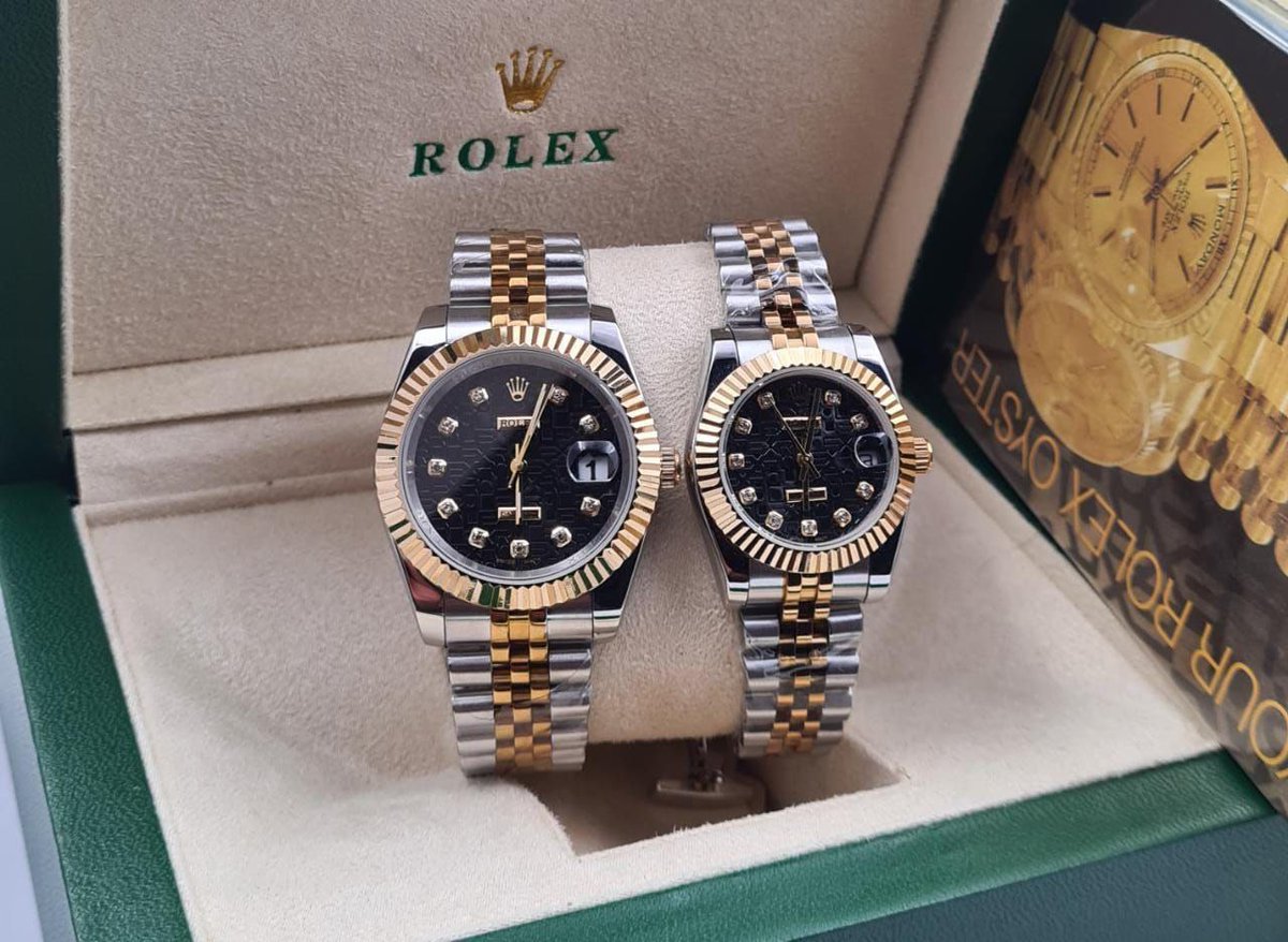 .         💫عروضــنــــا مستـــمــــــــره 💫 طقم ساعات   رولكس ⚡️بطاريه .
💎 رجاااالي × نسائي 
درجة اولى 

💎  كـــــرت الماركه.....

💫 السعـــوديه الرياض +جده

السعر:  900 ريال