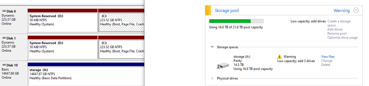 rundll32's tweet photo. @DrFurfagMD @yunginnanet Nothing makes me happier than seeing Linuxlets lose it when they get confronted by Disk Management, NTFS or Storage Spaces. Honestly you couldn't even pay me to use ZFS, NTFS all day every day baby https://t.co/VhD528p2ub