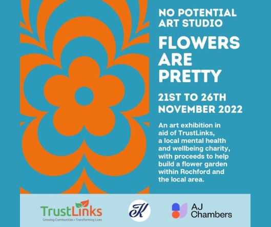 Katy's Rochford will be hosting an art exhibition & auction for the purpose of giving back to the local community, in line with the theme of the artwork ‘Flowers are Pretty’

Come along & see some great art!! 🎨
21ST - 26TH NOVEMBER
#rochford #southend #trustlinkscharity