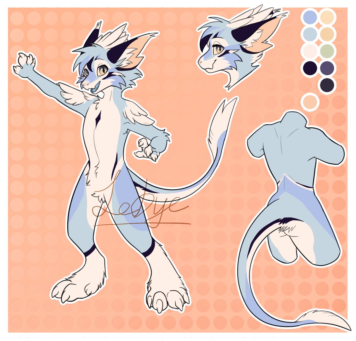 Lebye_10's tweet photo. #furryartwork #Furryartist I designed a fursona for my friend and wish him a happy birthday!!! https://t.co/S5nVnAtJD7