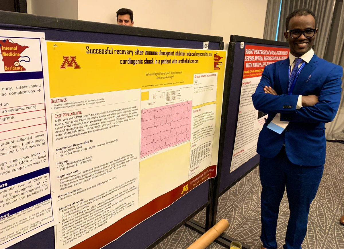 Tesfatsiyon Ergando, MD (@tesfaer) on Twitter photo Poster presentation at Midwest Cardiovascular forum. Grateful for the opportunity @umnmedresidency <a href="/ACCMinnesota/">ACC Minnesota Chapter</a> Poster presentation at Midwest Cardiovascular forum. Grateful for the opportunity @umnmedresidency <a href="/ACCMinnesota/">ACC Minnesota Chapter</a>