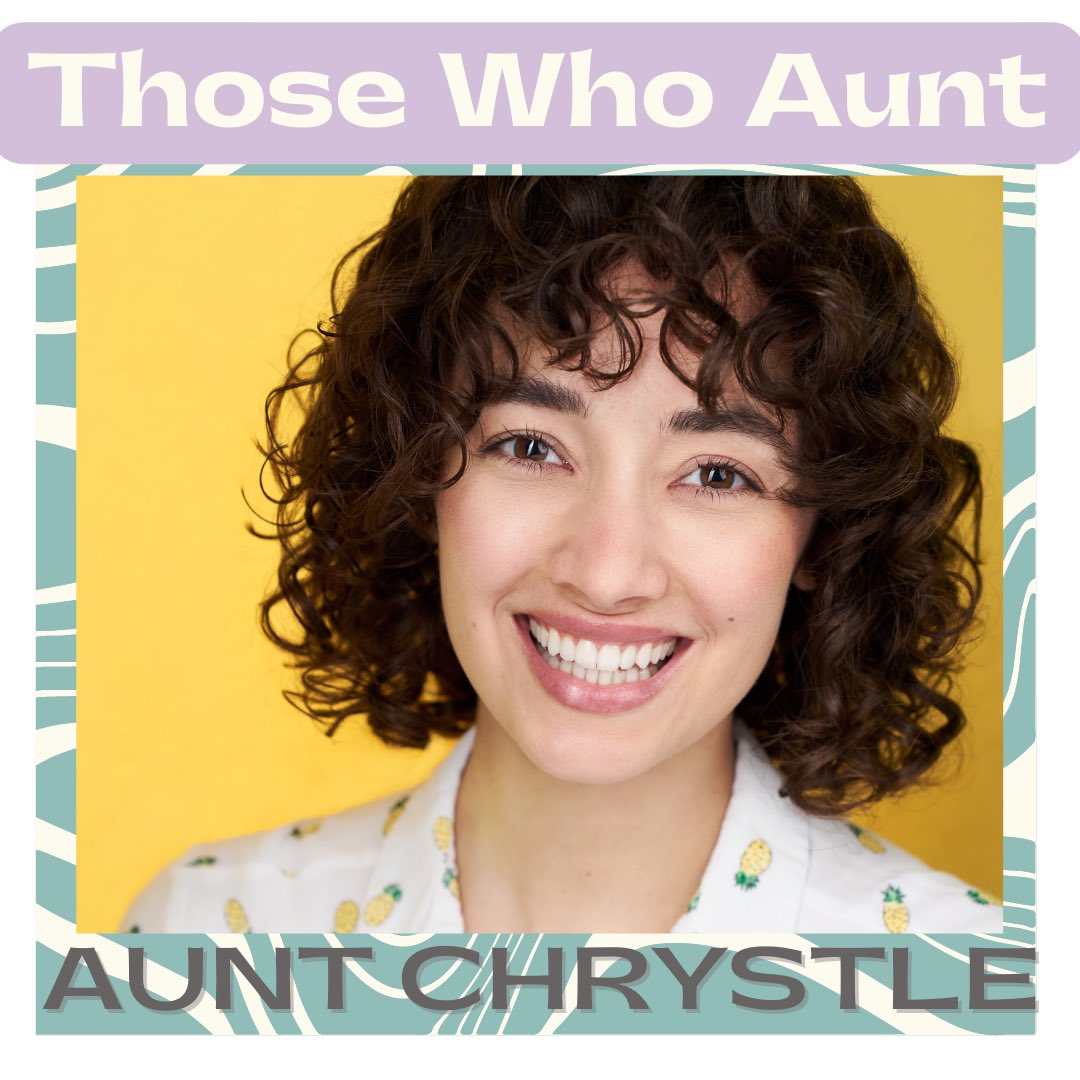 We shot the breeze w/ Aunt Chrystle & talk when you're named for a paddle, Jerry, Elvis at Jurassic Park, Santa Christ, SacScent , & promo code: FALL23. Our Aunt Chrystle is the terrific Marina Mastros. Follow @marinamastros & watch her on Mission Unstoppable @CBS.