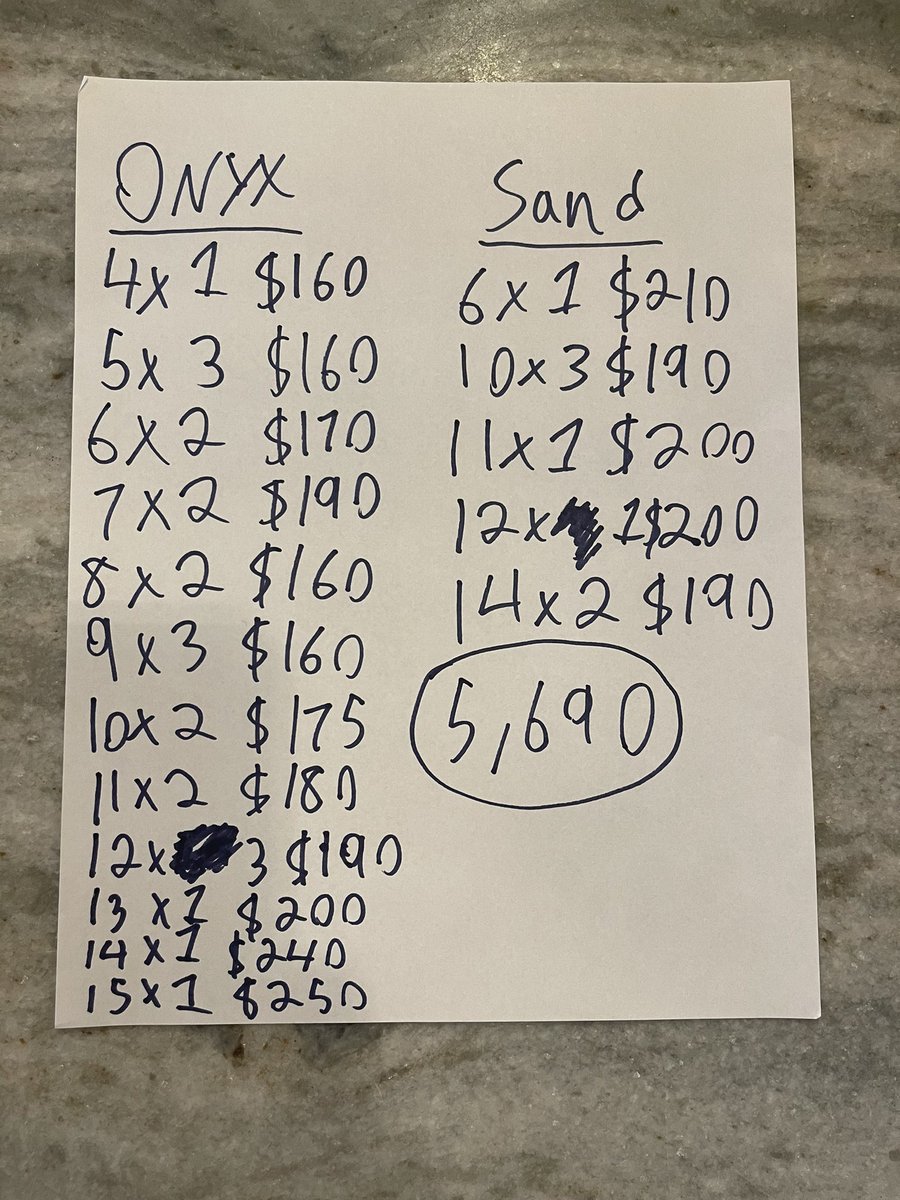 WTS. 31 pairs. Shows 36 in the pic but I’m keeping some personal sizes. $5,690 total, must take all. Retweets appreciated.