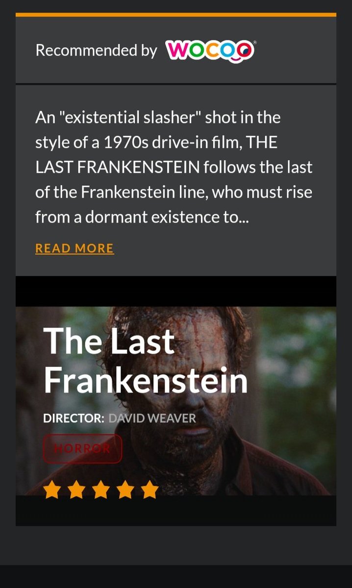 THE LAST FRANKENSTEIN is now available at yet another streaming site (FOR FREE) over at WOCOO! Get into that Halloween spirit with a watch of our fright flick!

#LastFrankenstein #frankenstein #indiehorror #indiefilm #halloween2022 #Halloween #horrormovies #wocoo