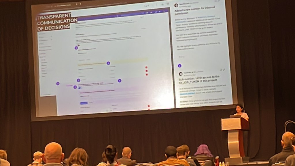 So cool to see <a href="/veethikaa/">Veethika⚡️</a> speak on GitLab and its use of transparent communications