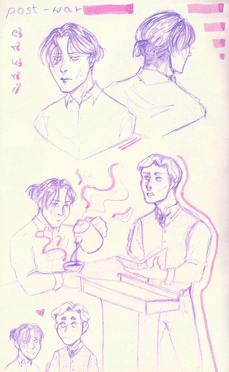 I forgot I had it in my sketchbook but yeah
#EruriFluffMonth2022