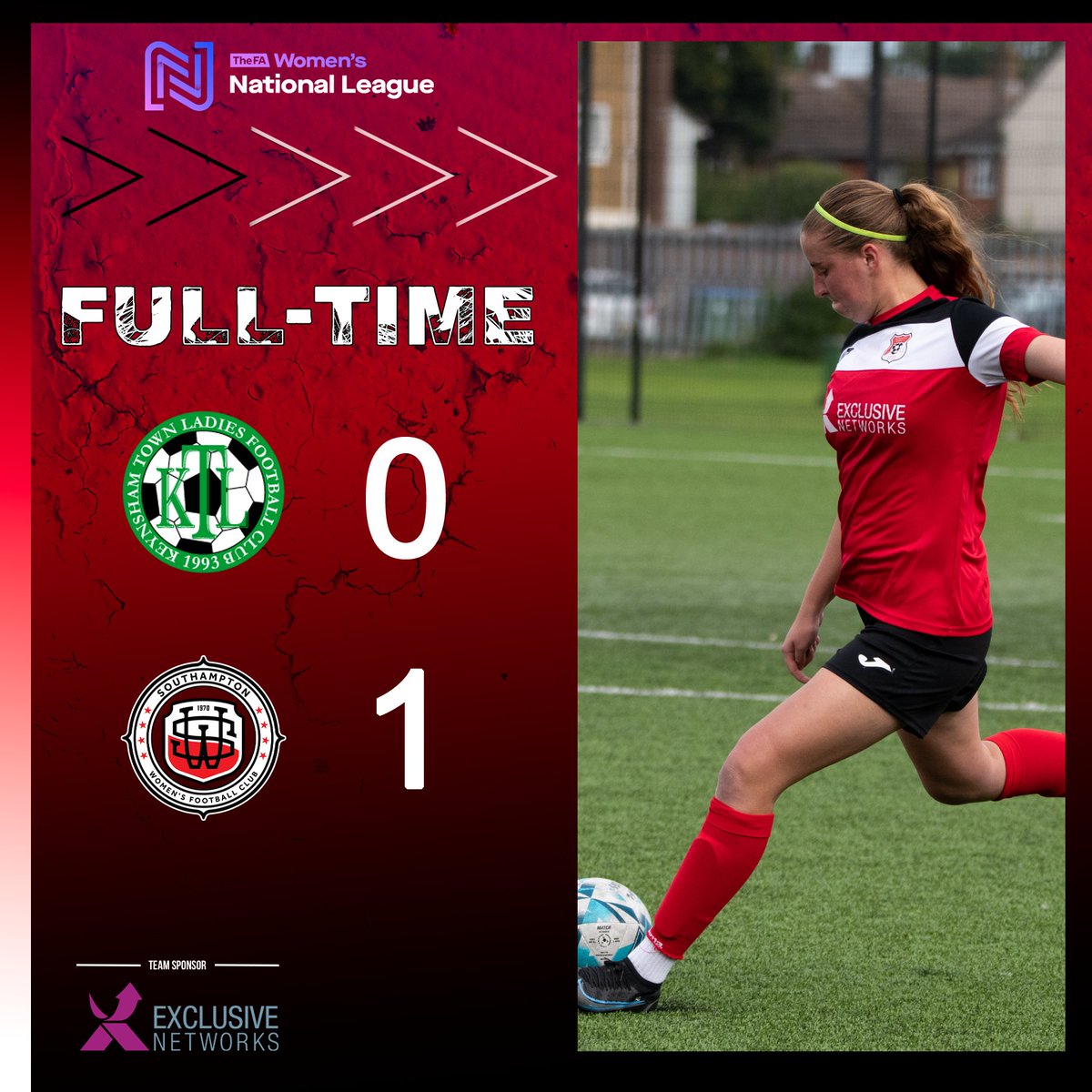 SotonWomensFC's tweet photo. Back-to-back wins for the Reserves.

A goal for @kaitlyncousens was the difference on the road at Keynsham. 

#SotonWFC | #WeAreNational https://t.co/GiXH4kE6AD