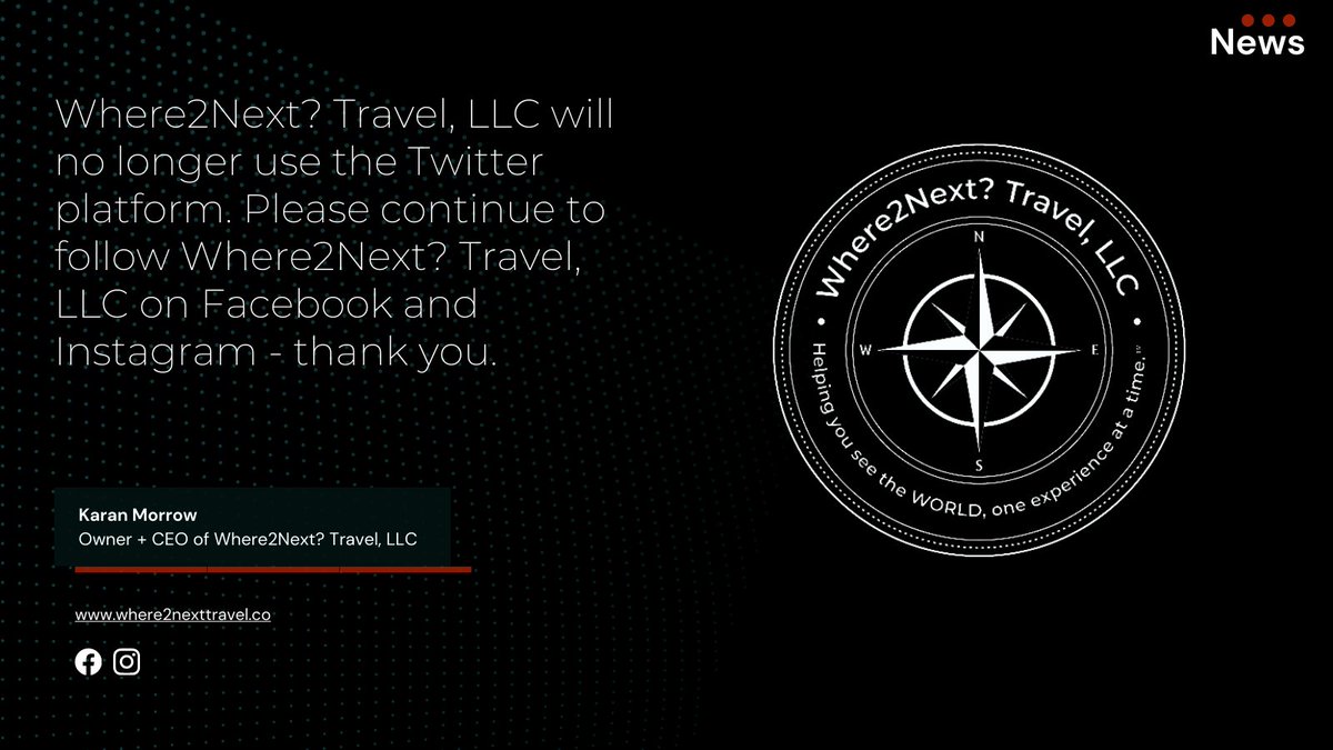 Where2NextT's tweet image. 