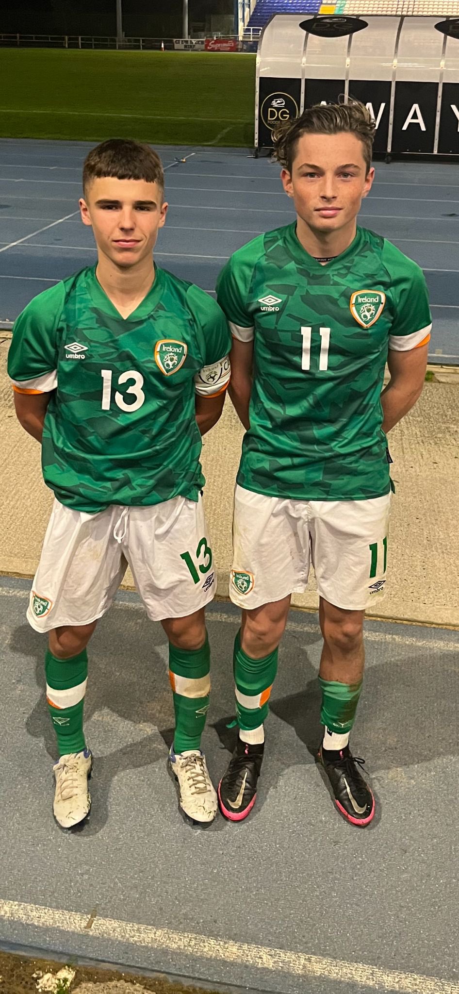 Cork City FC Academy on Twitter "IRLU16 captain Matthew Moore and