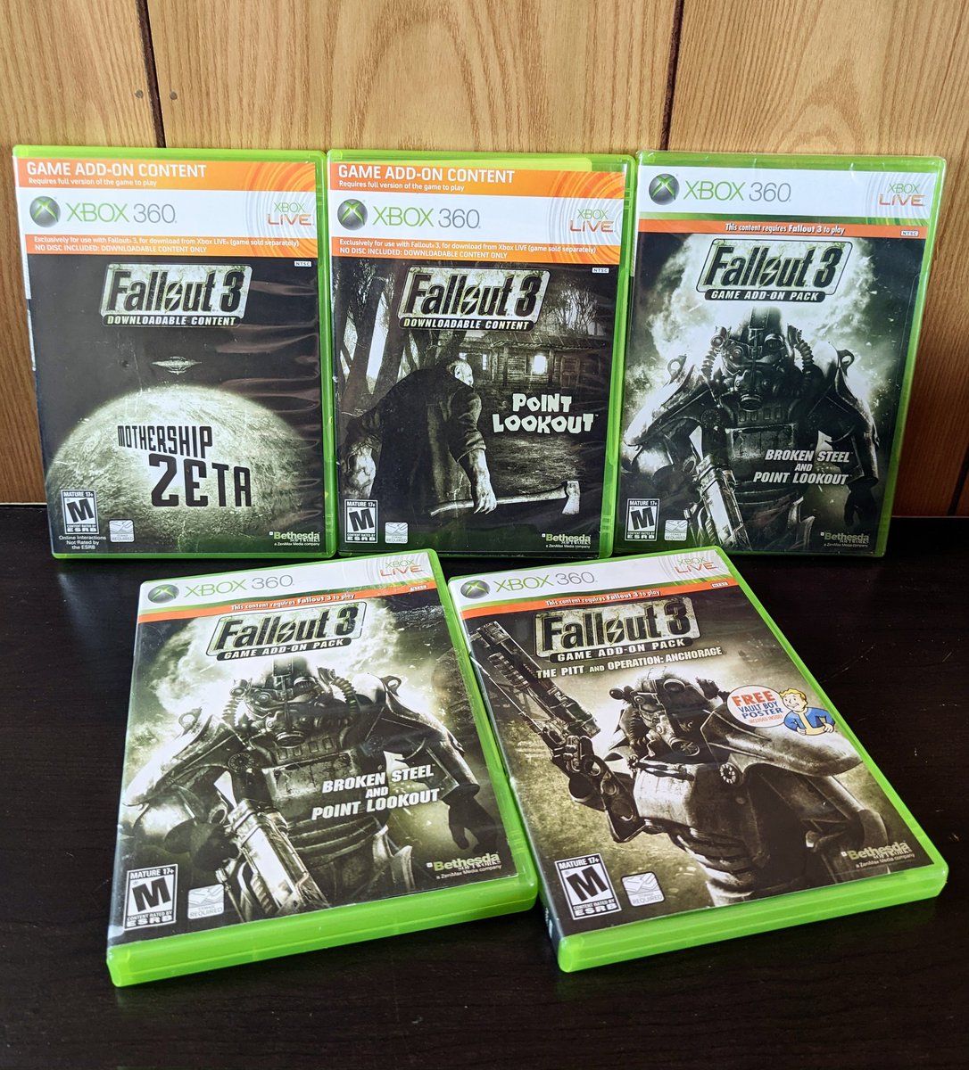 NackSavik's tweet photo. On my Instagram where I share my game collection, I've been posting my entire Fallout collection for #fallout25 if you're interested in seeing some cool Fallout stuff, head on over to nicks_game_room on Instagram and take a look! @BethesdaStudios @BethesdaGear @Fallout @Obsidian https://t.co/2TSBw4lNBp