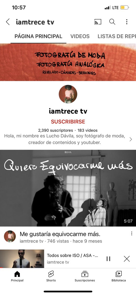 sanderdiazphoto's tweet photo. Voy a dejar algunos de los canales de YouTube de fotografía que estoy viendo nuevos , sobre todo los que tienen que ver con fotografía analógica https://t.co/4eU61ucnXI