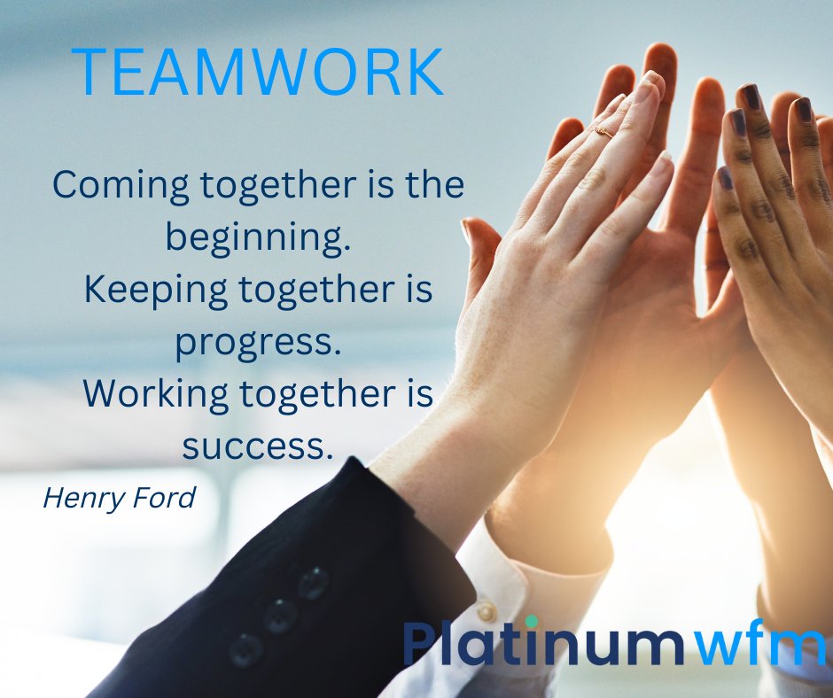 platinumwfm's tweet image. TEAMWORK 

Coming together is the beginning. Keeping together is progress. Working together is success.

#MondayMotivation #ContractorRecruitment #ContractorManagement#ContractorAgency  #BusinessSolutions #ProfessionalContractors #platinumwfm #teamwork #teamworksuccess