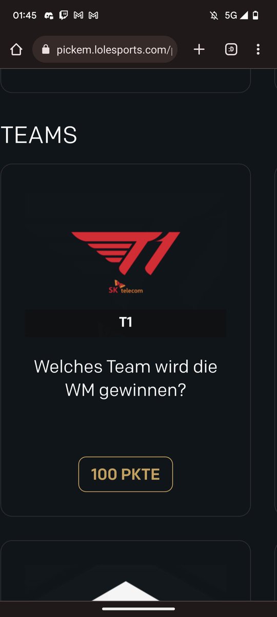 T1 wird die worlds 2022 gewinnen und ich habe es von Anfang an vorhergesagt. 

Einfach zu gut xD