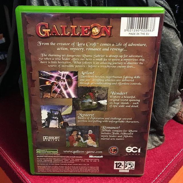 UnboxingHands's tweet photo. Galleon - SCi Games / Confounding Factor - Xbox Game - 2004
https://t.co/ezbLfi2hZe
#retrogaming #retrogames #retrogamer #gamer #gaming #xbox #collectibles #gameroom #galleon #scigames #consolegaming #videogames https://t.co/HjXTHVxeMb