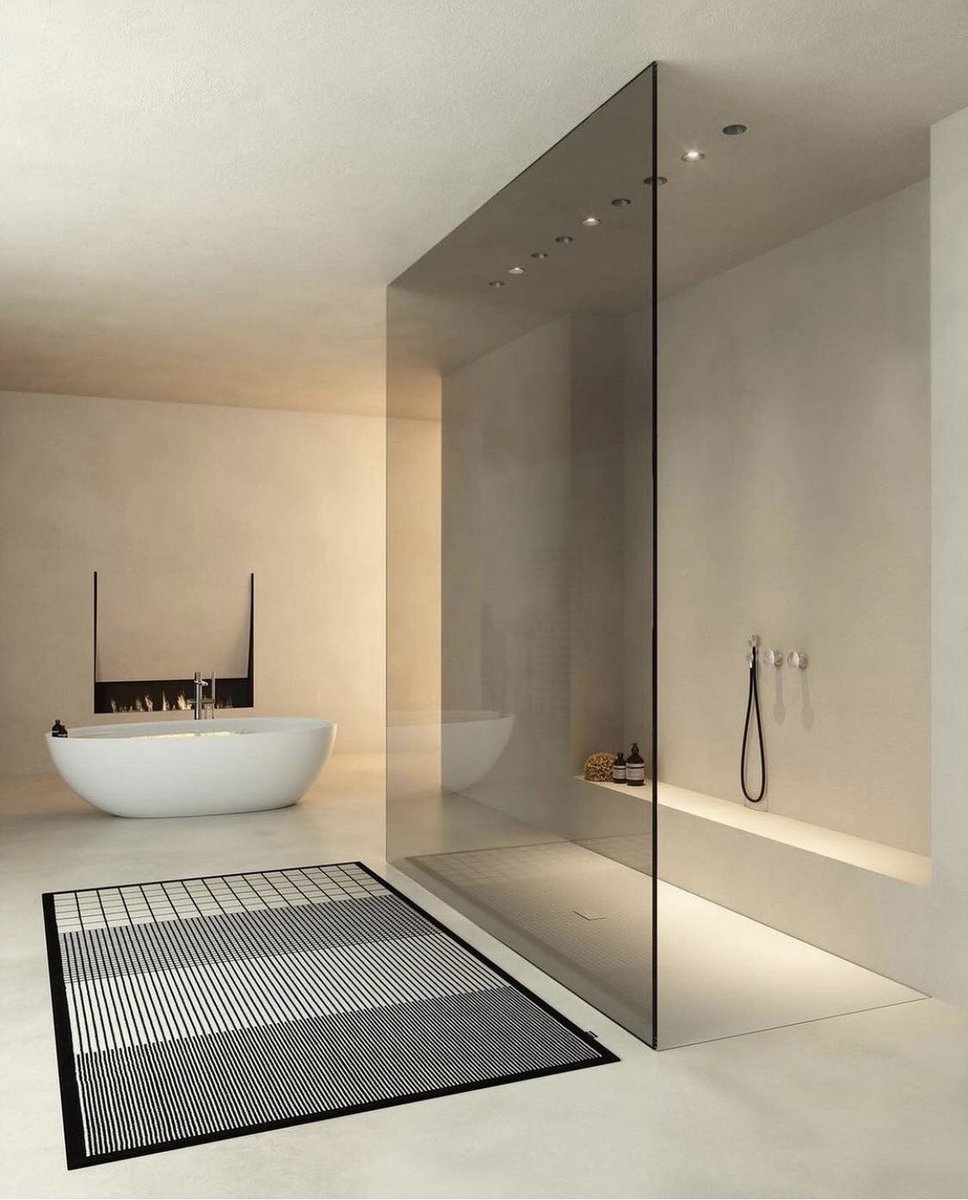 INTERIORBYHUT's tweet photo. Minimalistic bathroom https://t.co/YwVlf5H4QK