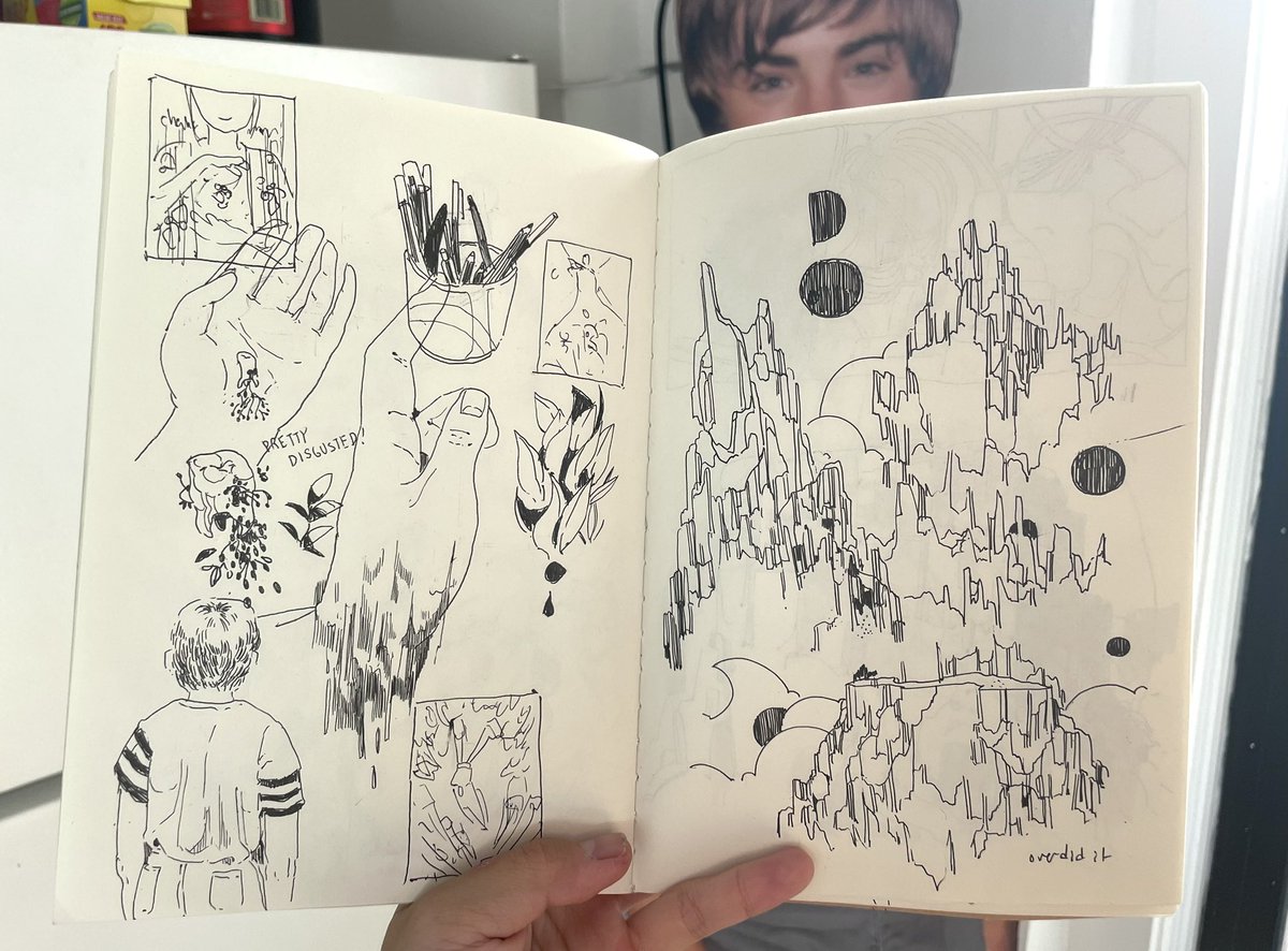 filled a sketchbook 🦴 