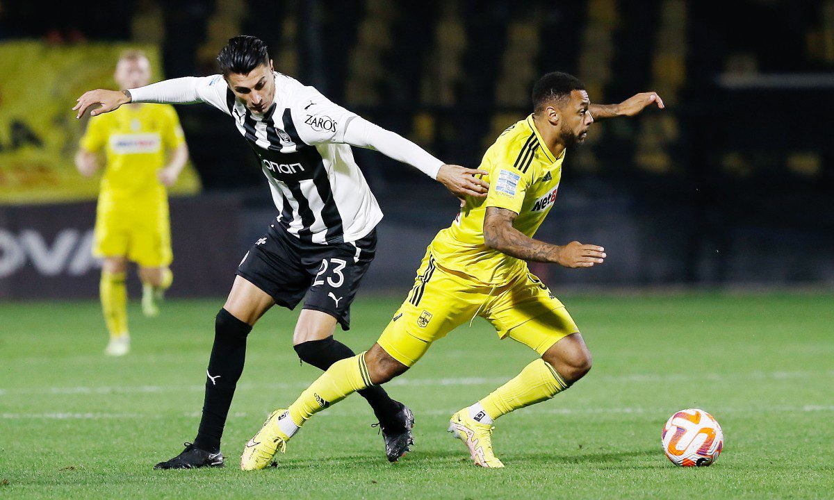 FT: ARIS 1-1 OFI The away side struck the first blow only for the home side to quickly hit back with a response of their own with a goal scored by none other than Andre Gray. Both teams split the spoils at the end of this round. #SLGR | #ARIOFI