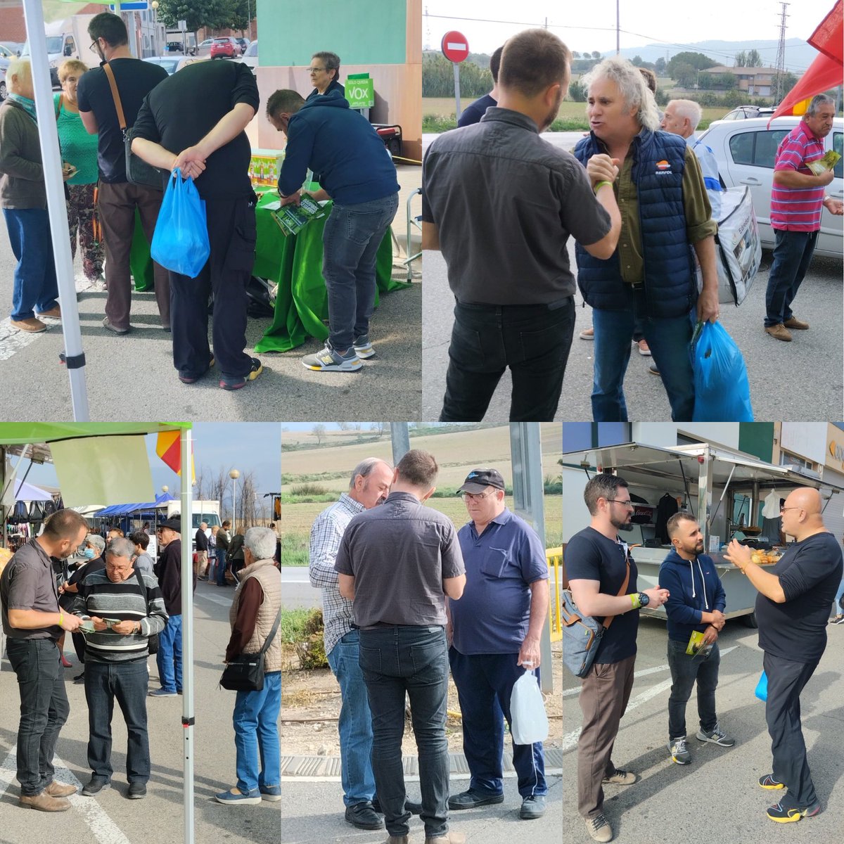 VOXIgualada_'s tweet photo. Hoy seguimos haciendo lo que más nos gusta: escuchar a la gente 🧏🏼‍♂️. 

Frenar la escalada de inseguridad en nuestros barrios, persecución real a la okupación, acabar con las subvenciones a delincuentes y atajar todo tipo de violencia doméstica es su prioridad y también la nuestra. https://t.co/72x0nKdRYA