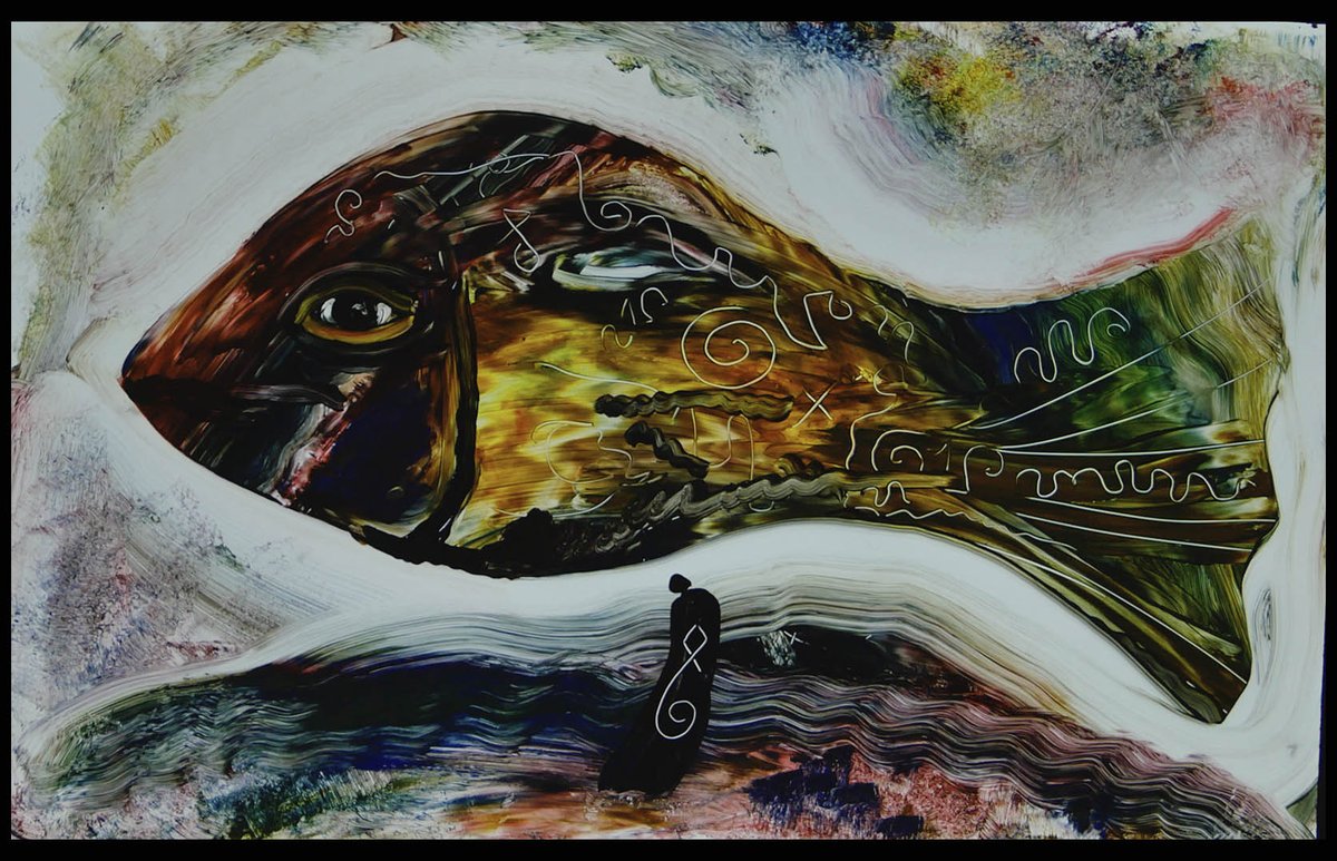 MariaRudArt's tweet photo. An image a day. Day 950"FISH"... WAR......LIVE painting STILL..
#animageaday #apaintingaday #filthytongues #MariaRud https://t.co/upEIuEvh1h