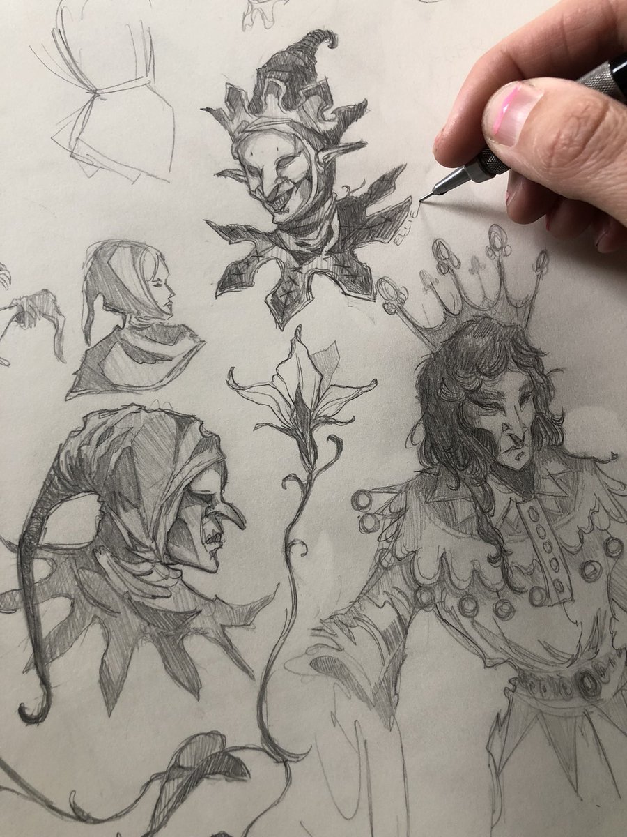 Sunday sketchin’ #fantasyart #fantasyillustration