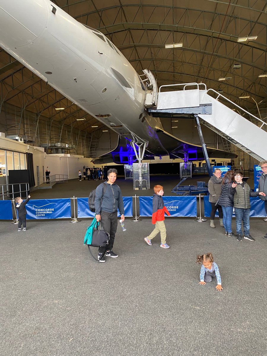 Had a pretty sick day today, popped in to see Concorde. This is after watching and thoroughly enjoying Top Gun Maverick last night, so I think we enjoyed it even more!