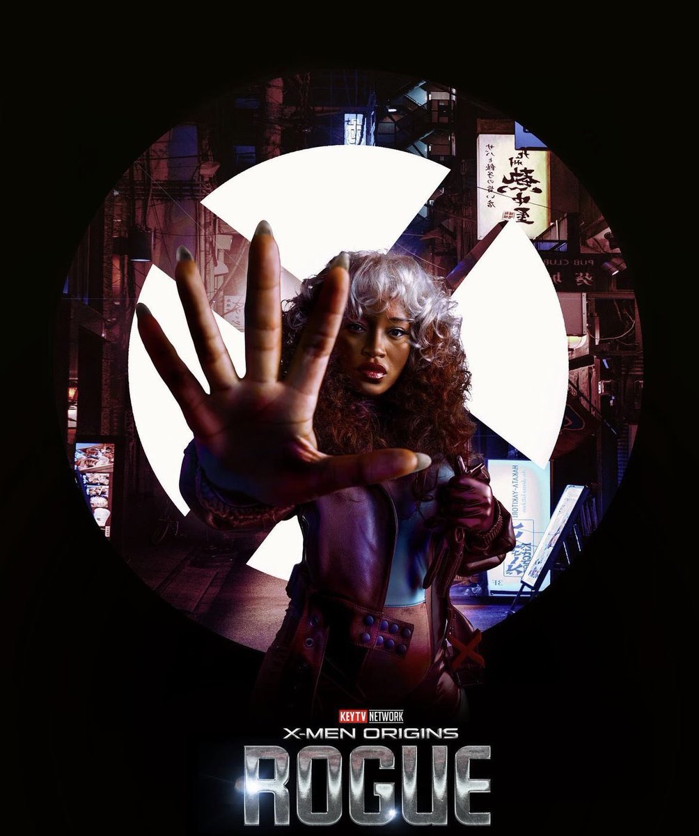 ModernGurlzz's tweet photo. keke palmer as rogue from x-men https://t.co/vW8R5u94Cu