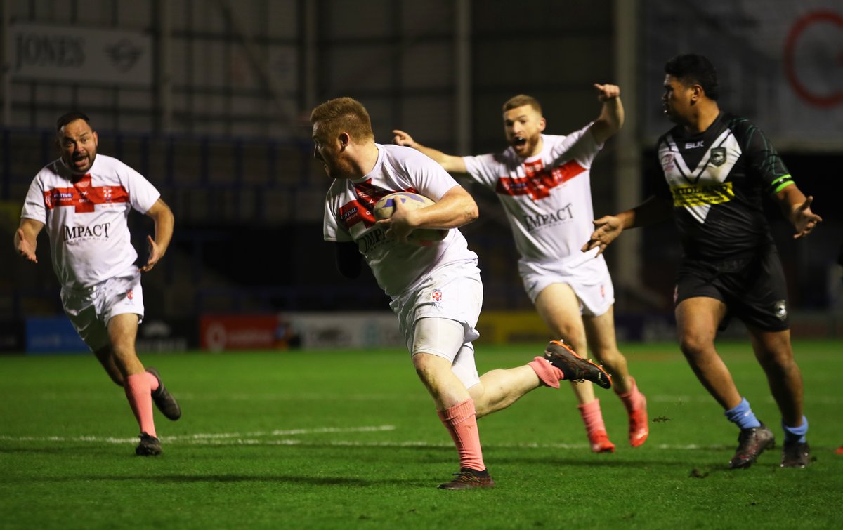 🏆 THEY'VE DONE IT! 🏴󠁧󠁢󠁥󠁮󠁧󠁿 England PDRL are the inaugural @RLWC2021 Physical Disability Rugby League Champions!