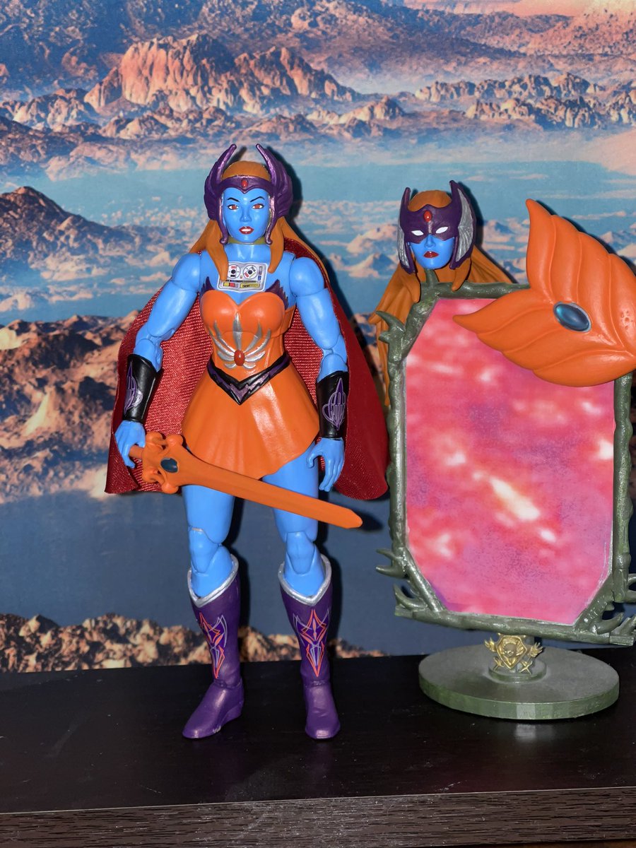 I give you… “Sham-Ra”  @Mattel @MastersOfficial #shera #faker #princessofpower #custommotu