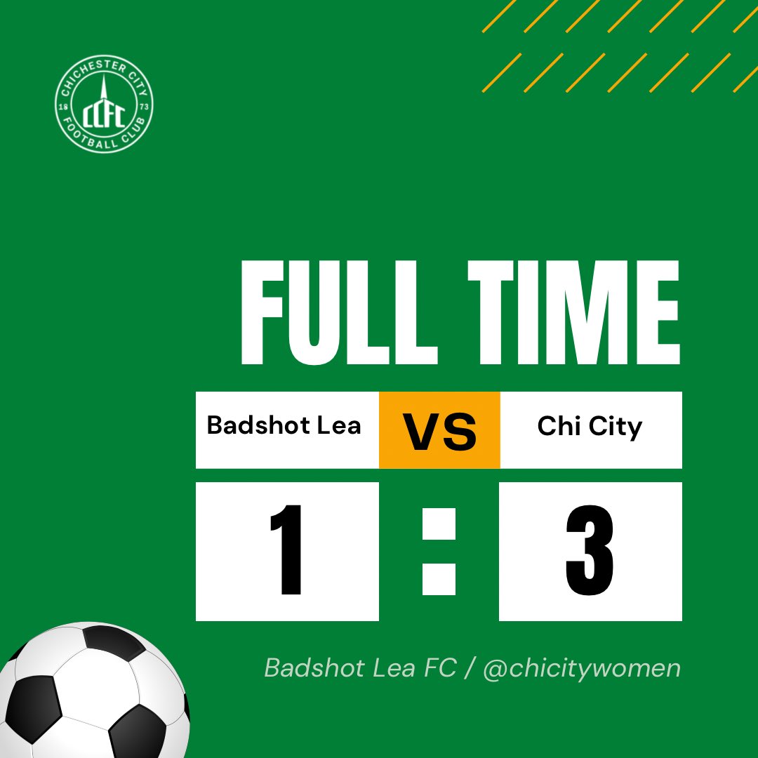 Chichester City FC Women tweet media