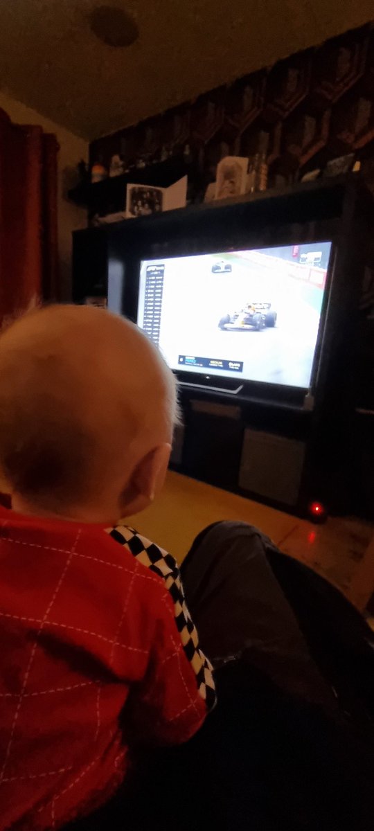 GavinDFoster's tweet image. Little Freddie enjoying the F1 this evening. #f1mexico @SkySportsF1 @F1