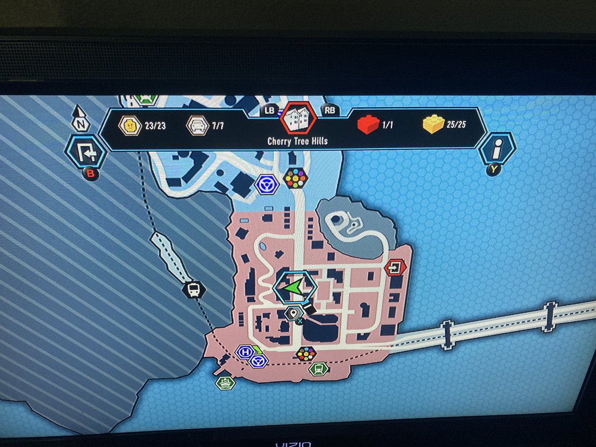 Invizabel's tweet image. #LEGO City Undercover Cherry Tree Hills Complete! 🔥🔥🔥