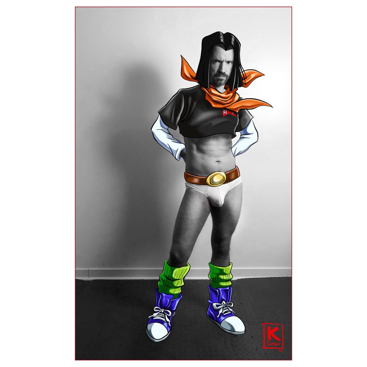 KSensei19's tweet photo. Otaku(x) X Pik - Android 17 /C-17 - Dragon ball Z
🕴🏻: JM 
📸: @KSensei19 

.
.
.
.
.
.
.
#fanart #blackandwhite #popculture #animeculture #photography #drawonphoto #manga #anime #bulge #dbz #android #c17 #cyborg #twin #lapis #cellera #dragonballZ #twins https://t.co/5YJRs03jBN