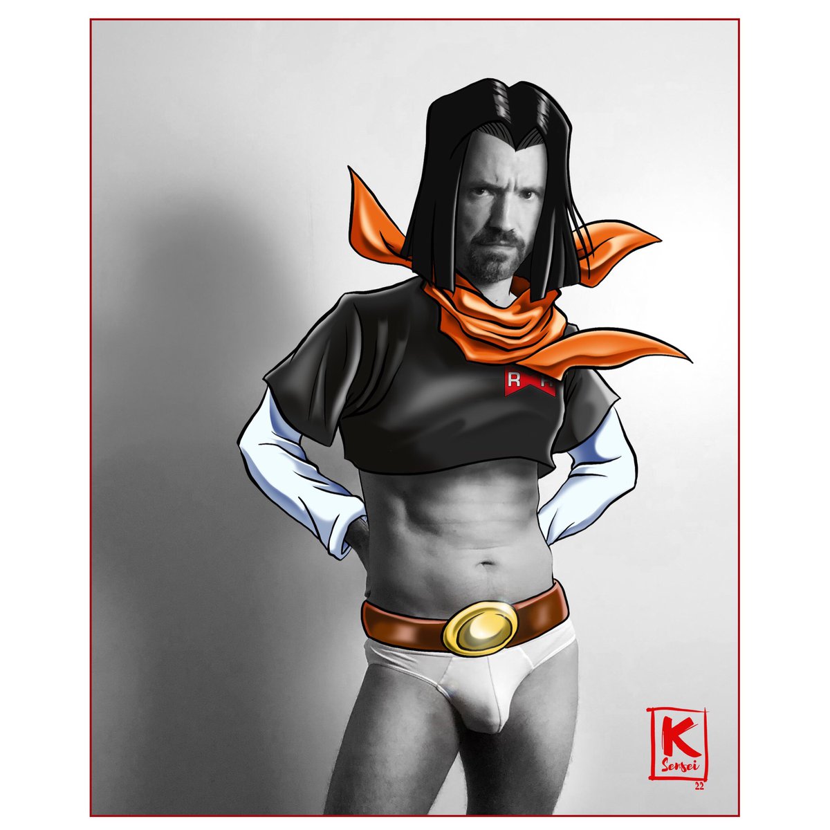 KSensei19's tweet photo. Otaku(x) X Pik - Android 17 /C-17 - Dragon ball Z
🕴🏻: JM 
📸: @KSensei19 

.
.
.
.
.
.
.
#fanart #blackandwhite #popculture #animeculture #photography #drawonphoto #manga #anime #bulge #dbz #android #c17 #cyborg #twin #lapis #cellera #dragonballZ #twins https://t.co/5YJRs03jBN