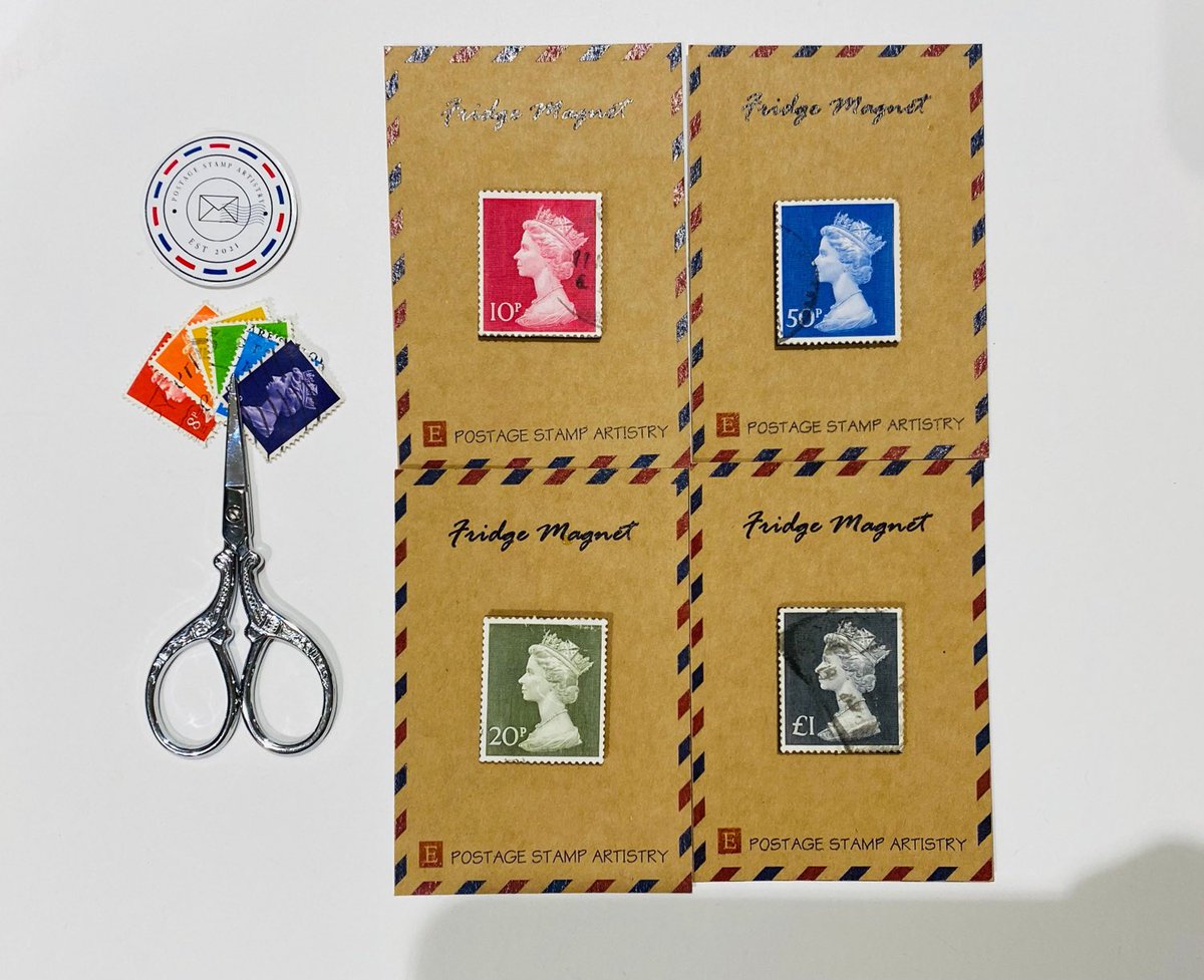 pstampartistry's tweet photo. Excited to share this item from my #etsy shop: Pick Your Fridge Magnet/ Large Postage Stamp Magnets/5 Colour Choices/Handmade/Noticeboard or Fridge Magnets - 35 x 30mm Fridge Magnet. https://t.co/R8FMJTe51H
#hamdmadehour #handmade #fridgemagnet #postagestamps #largestamps #magnet https://t.co/w5eGmuta0B