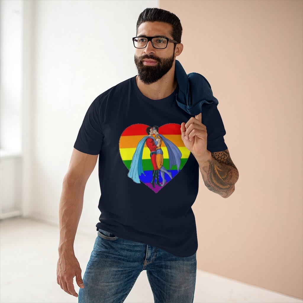 StavrosDilvois's tweet photo. Excited to share the latest addition to my #etsy shop: Men's Staple Tee https://t.co/gnZNN1epLV #newwithtag #supermankissing #superman #rainbow #stavrosdesign https://t.co/aQ0Y0jOZSb