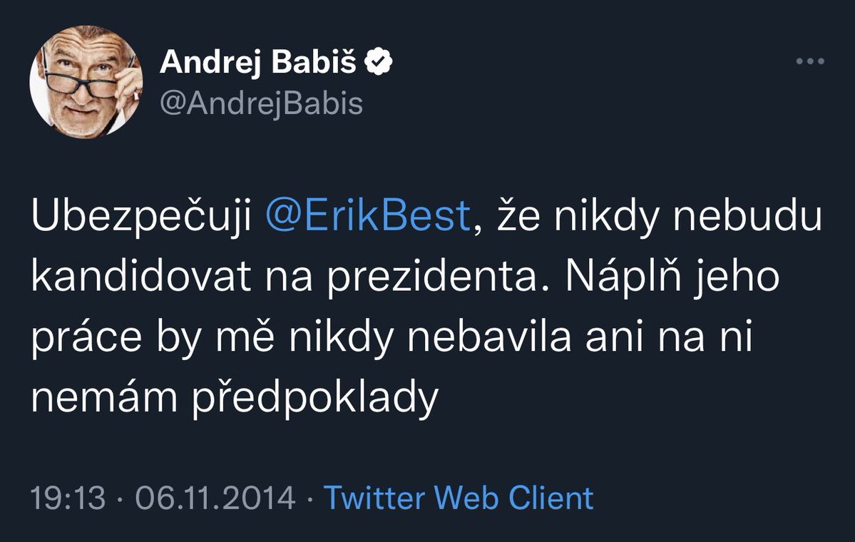 Pospisil_Jiri's tweet photo. Některé tweety zrají jako víno... https://t.co/GoG1cLW14N