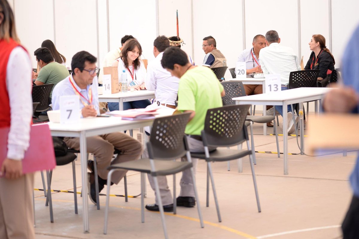 Ficafe_peru's tweet photo. #SomosFicafé2022
Se viene realizando la Rueda de Negocios Nacional.
Evento donde participan 23 empresas nacionales y productores cafetaleros del país, quienes vienen generando nuevos contactos, relaciones comerciales y alianzas estratégicas sostenibles en el tiempo. https://t.co/kksGa1biVd