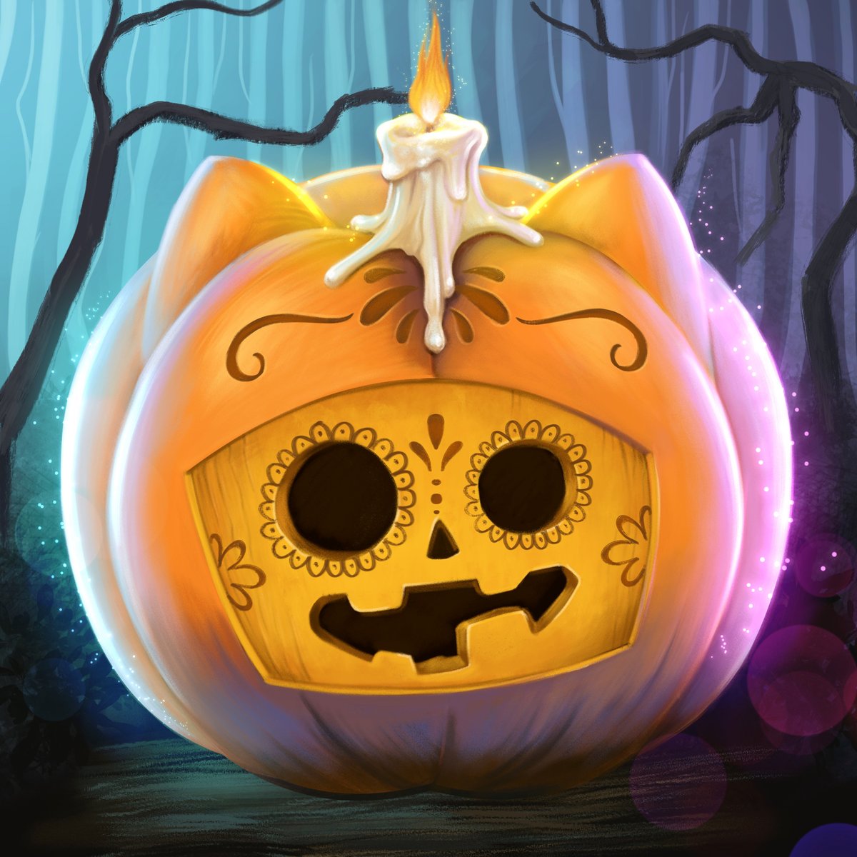 Art contest entry for #tubbyween22
<a href="/tubbycatsnft/">tubby cats</a> 
#Halloween2022 #Halloween #NFTCommunity #NFTartwork